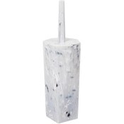Wholesale - PLASTIC MARBLE TOILET BRUSH HOLDER C/P 12, UPC: 810094750176
